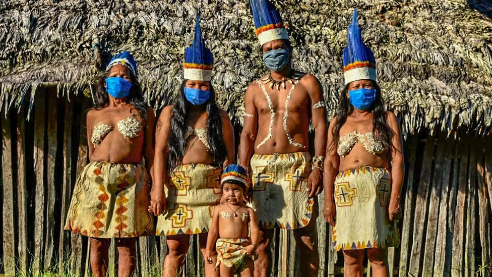 From once having 50,000 members, the Amazon’s Huitoto tribe now has less than 1,000; Covid-19 could threaten the survival of tribes like this (Credit: Getty Images) From once having 50,000 members, the Amazon’s Huitoto tribe now has less than 1,000; Covid-19 could threaten the survival of tribes like this (Credit: Getty Images)