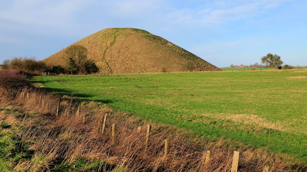 Silbury Hill is thought to have been built around 4,000 years ago - but the reasons for its building have been lost (Credit: Getty Images)