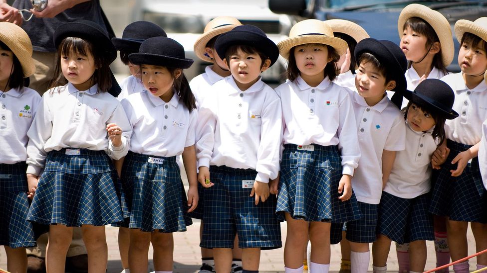 Establishing social norms in Japan begins from a young age (credit: Alamy)