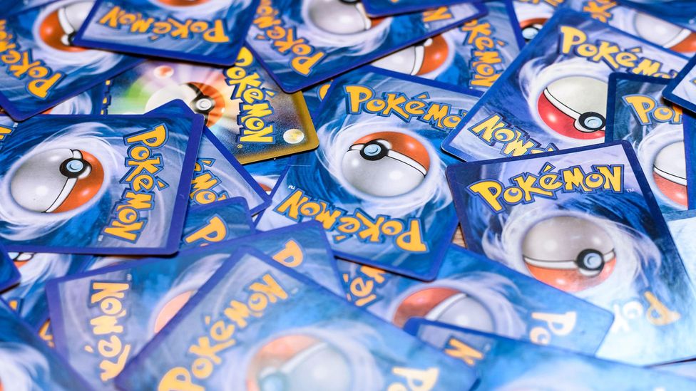 Pokemon trading cards caused such disruption in classrooms in the UK, many schools banned them (Credit: Alamy)