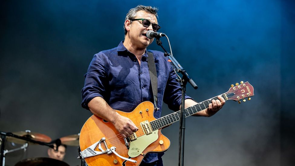 James Dean Bradfield of the Manic Street Preachers has recorded an album about Jara's life and death, Even in Exile (Credit: Getty Images)