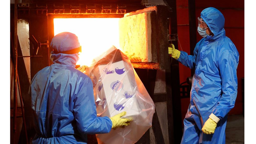 Saving reusable "waste" from the incinerator can cut hospital costs, leaving more money to channel into caring for patients (Credit: Reuters)