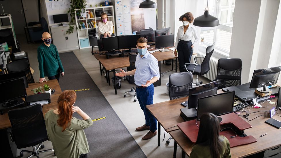 Many readers say they are concerned about whether offices are taking adequate safety measures (Credit: Getty Images)