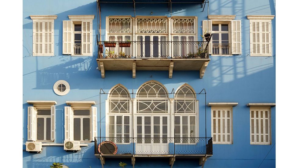 Joseph Khoury and Gabriela Cardozo's photo series Bouyout Beirut captures the beauty of the city's Ottoman and French mandate-era architecture (Credit: Joseph M Khoury)