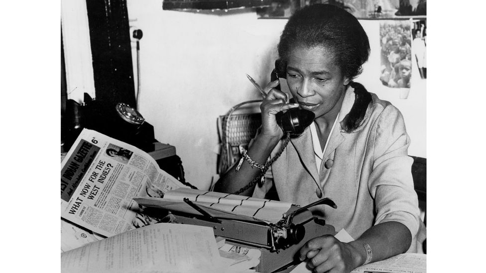 The founder of the Notting Hill Carnival Claudia Jones was a Trinidadian human rights activist who settled in the UK in the 1950s (Credit: Getty Images) The founder of the Notting Hill Carnival Claudia Jones was a Trinidadian human rights activist who settled in the UK in the 1950s (Credit: Getty Images)
