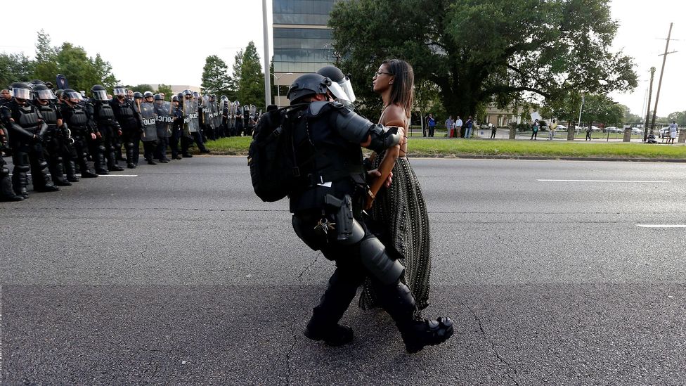 Protests against police racism in the US are not new, but many forces are now taking steps to root out the problem from their ranks (Credit: Reuters)