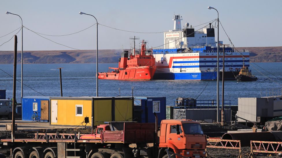 The Akademik Lomonosov is the world's first floating power plant (Credit: Getty Images) The Akademik Lomonosov is the world's first floating power plant (Credit: Getty Images)