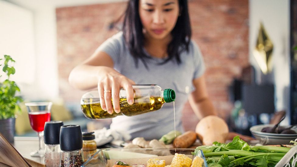Experts advise opting for an oil lower in saturated fat, and higher in other types of fats that are healthier in moderation (Credit: Getty Images) Experts advise opting for an oil lower in saturated fat, and higher in other types of fats that are healthier in moderation (Credit: Getty Images)