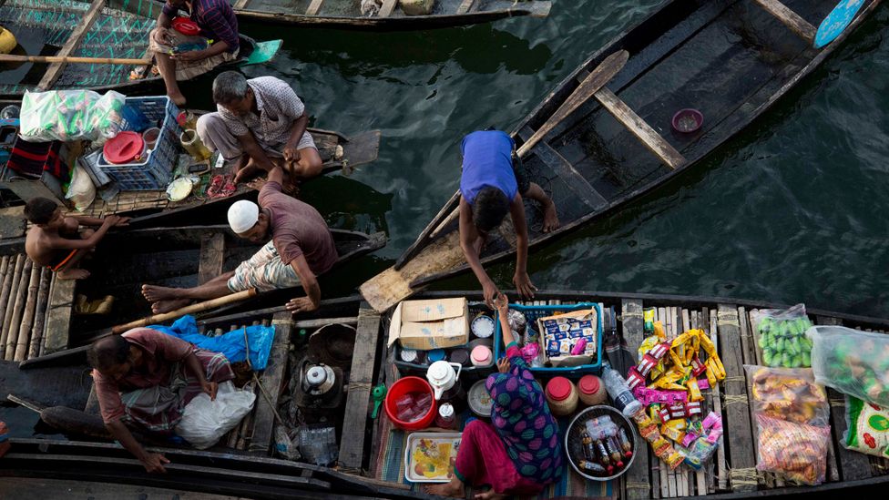 The haors of northern Bangladesh are also waterlogged, but building floating gardens in them has not been straightforward (Credit: Getty Images)