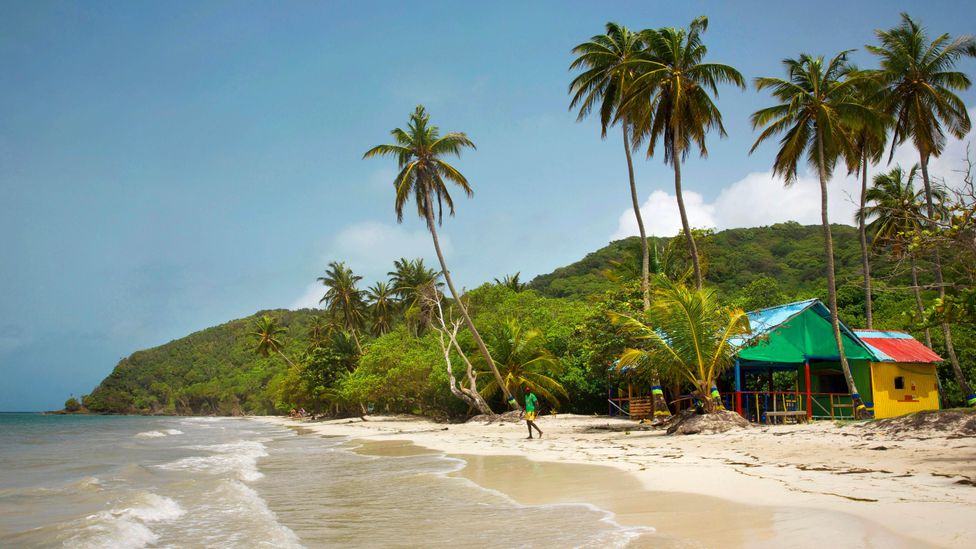 Islanders speak an English-based Creole and are typically Baptists or Rastafarians (Credit: Hemis/Alamy) Islanders speak an English-based Creole and are typically Baptists or Rastafarians (Credit: Hemis/Alamy)