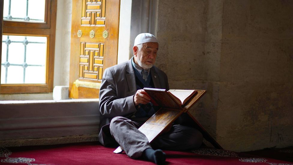 Many religious texts and prayers are recited out loud as a way of underlining their importance (Credit: Alamy)