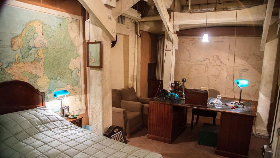 The public can tour Winston Churchill's bunker in the Old War Office (Credit: Martin Bache/Alamy) The public can tour Winston Churchill's bunker in the Old War Office (Credit: Martin Bache/Alamy)