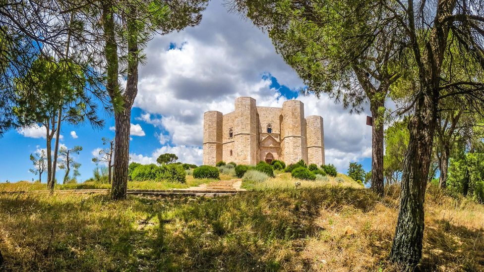 Burrata was created under the shade of Castel del Monte in Italy’s Apulia region (Credit: MacEaton/Alamy)
