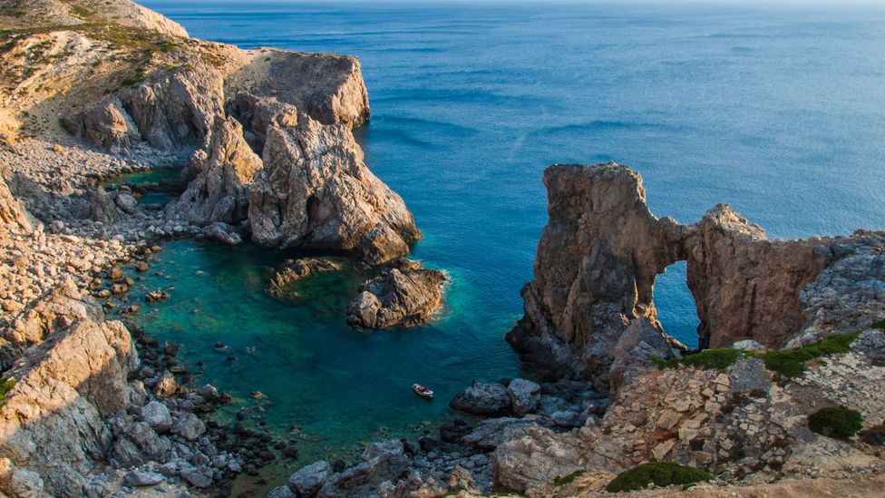 Pangea ha recentemente ricevuto finanziamenti dal Consiglio europeo della ricerca per trasformare l'isola in una superstazione climatica mondiale (Credit: Charalambos Andronos/Getty Images)