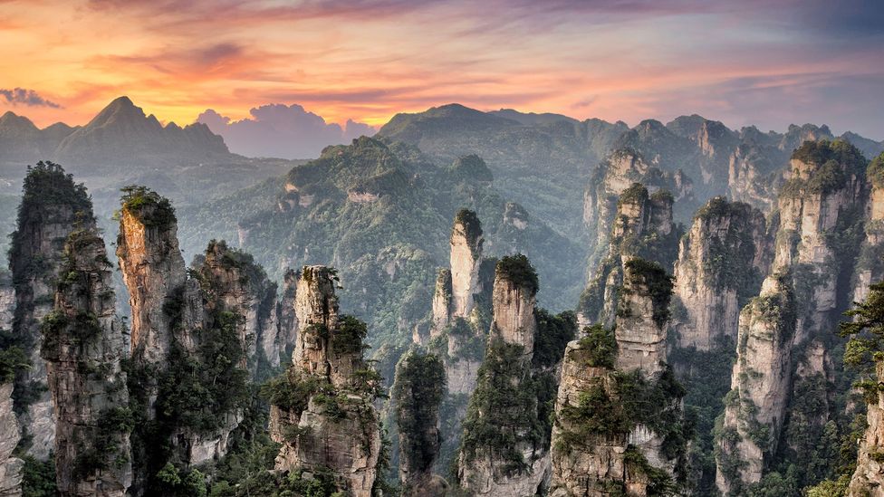 Nüshu developed in the isolated hamlets hidden among the mountains and valleys of China's south-eastern Hunan province (Credit: lingqi xie/Getty Images)