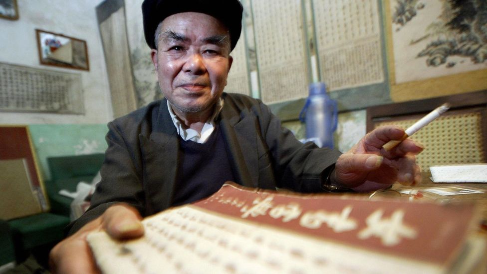 Ironically, much of what we know about Nüshu is due to a man, Zhou Shuoyi, who tirelessly translated it and created the first dictionary in 2003 (Credit: Frederic J Brown/Alamy)