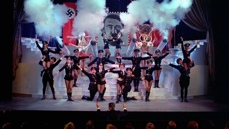 The Producers’ show-within-a-show Springtime for Hitler remains perhaps the most famous example of ‘Hitler comedy’ (Credit: Alamy)