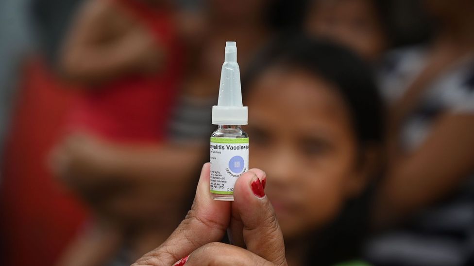 Even massive immunisation campaigns such as that against polio would be minuscule compared to the effort needed against Covid-19 (Credit: Getty Images)
