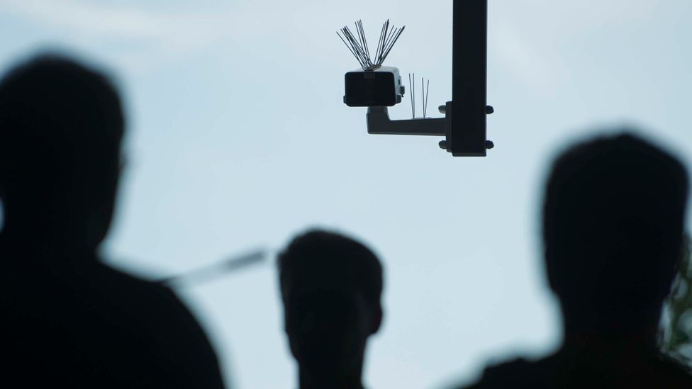 A benevolent government that installs surveillance cameras everywhere could make it easier for a totalitarian one to rule in the future (Credit: Steffi Loos/Getty Images)