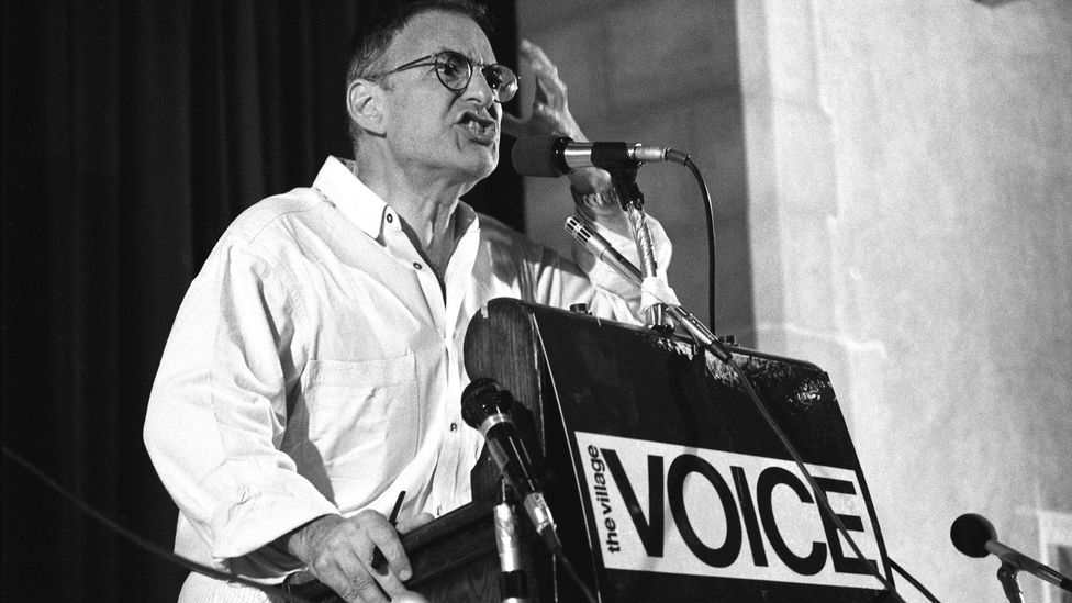 The Normal Heart writer Larry Kramer was driven to activism by the Aids crisis, and helped to set up the US's first Aids support clinic (Credit: Getty Images)