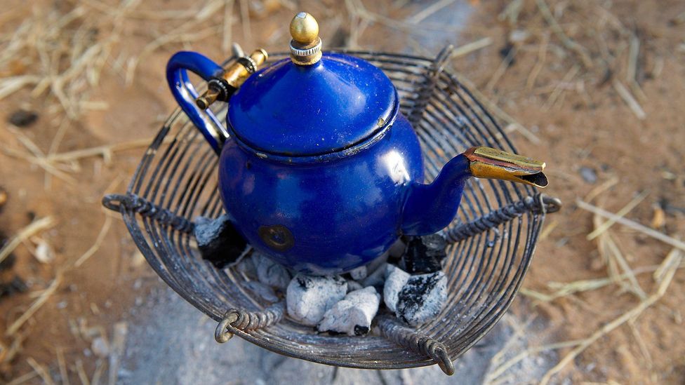 Tea shows Niger men that it's better to live in the now (Credit: Tuul and Bruno Morandi/Alamy)