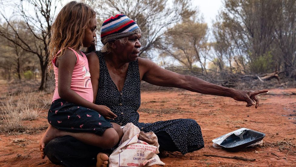 The way Warlpiri people experience boredom is changing as younger generations adopt the routines of European Australians (Credit: Julien Di Vincenzo/Alamy)