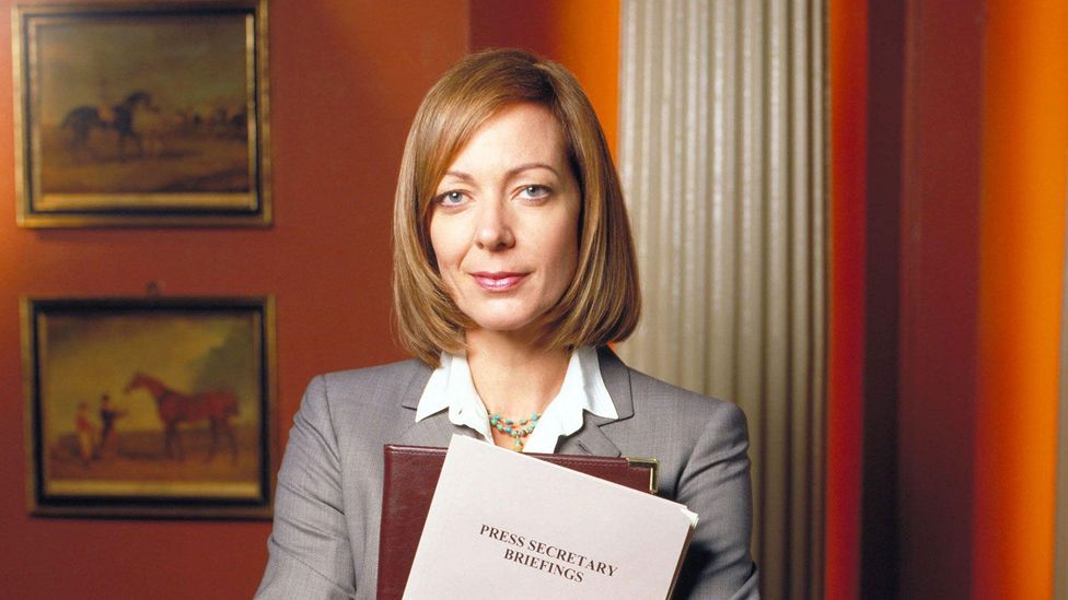 Allison Janney in The West Wing