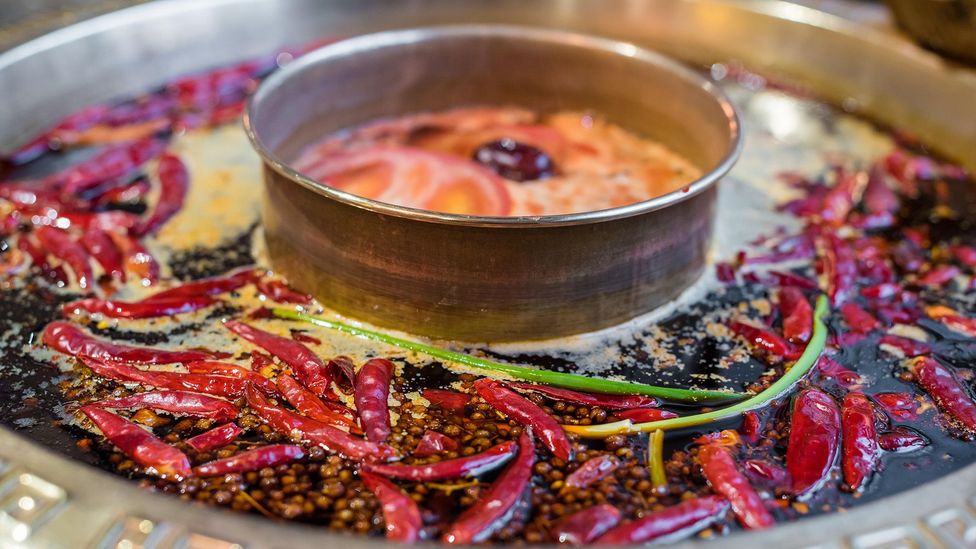 The south-western Chinese province of Sichuan is famous for its spicy hotpot dishes (Credit: Philippe Lejeanvre/Alamy)