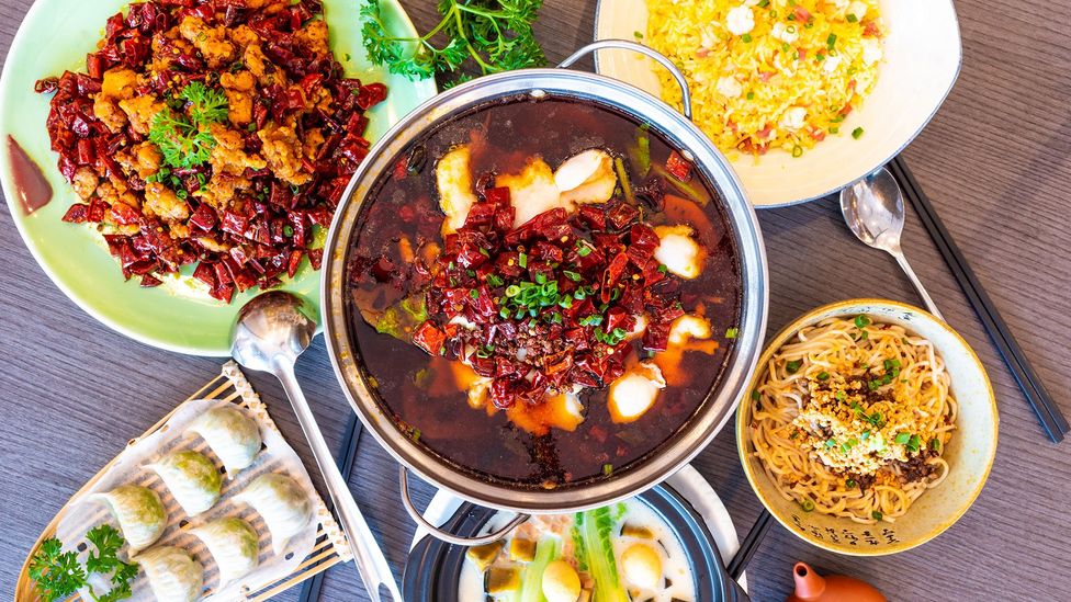 Today, the popularity of Sichuan cuisine is spreading rapidly overseas (Credit: Jerome Quek/Getty Images) Today, the popularity of Sichuan cuisine is spreading rapidly overseas (Credit: Jerome Quek/Getty Images)