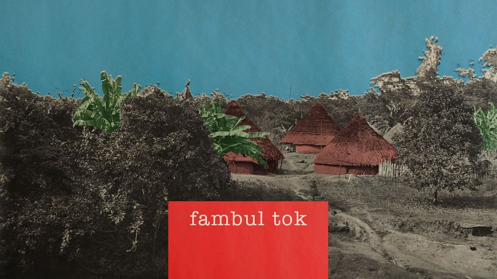 The Krio phrase "fambul tok" stems from the tradition of discussing and resolving issues within a close family circle (Credit: BBC/Getty Images) The Krio phrase "fambul tok" stems from the tradition of discussing and resolving issues within a close family circle (Credit: BBC/Getty Images)