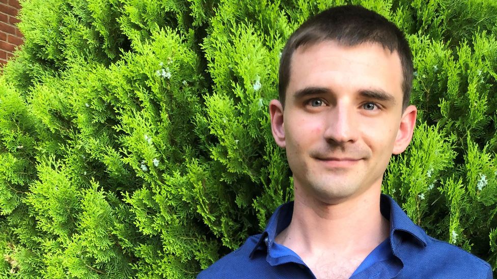 Blair Currey is studying for his computer-science degree entirely online (Credit: Blair Currey)