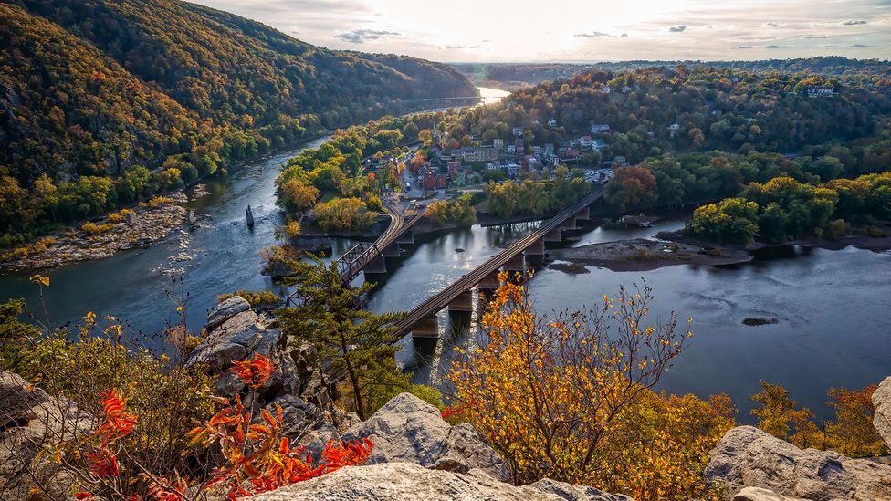 The trail passes through the 19th-Century town of Harpers Ferry, which was once at the centre of US westward expansion and industry (Credit: Ali Majdfar/Getty Images)