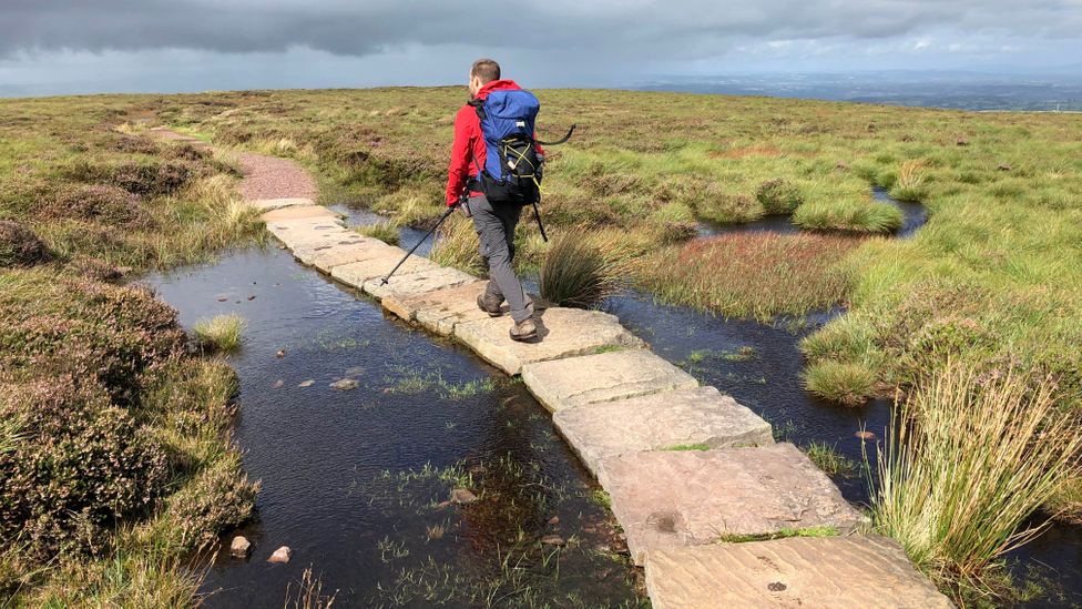 This year has seen the two countries enforce lockdowns at different times, with Welsh police issuing fines to visitors crossing over from England (Credit: Oliver Smith)
