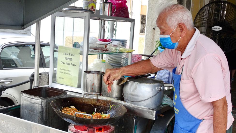 Located in Penang, Uncle Tan is said to serve up the best char kway teow in Malaysia (Credit: Kirsten Raccuia)