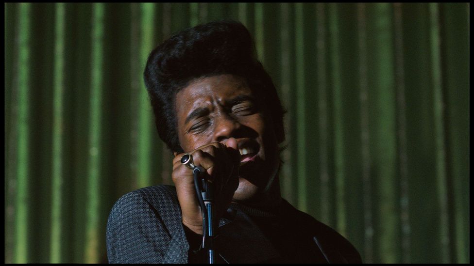 Among the icons of black history Boseman played was musician James Brown in 2014 biopic Get on Up (Credit: Alamy)