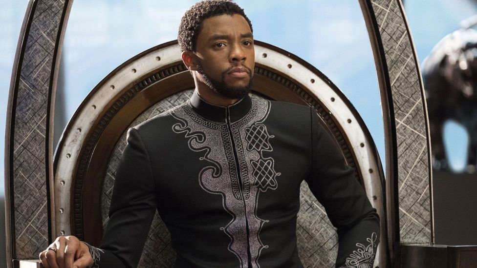 In his role as Marvel’s Black Panther, Boseman helped to connect African-American audiences with their African heritage (Credit: Alamy)