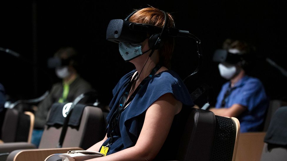 Virtual reality has made entertainment even more immersive by replicating the sight, sound and feel of real worlds (Credit: Josep Lago/Getty Images)