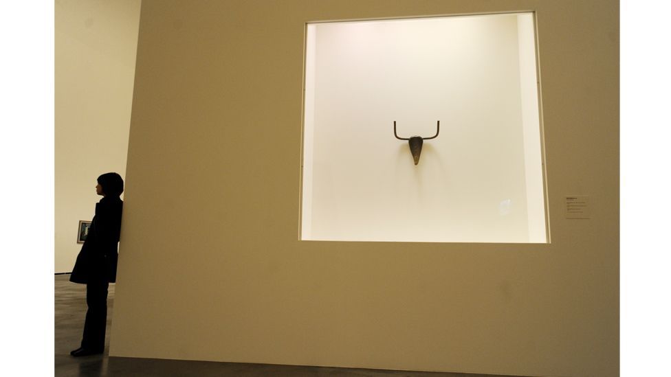 Picasso was a master of creative connections – his Bull's Head sculpture was fashioned from a bicycle's saddle and handlebars (Credit: Getty Images)