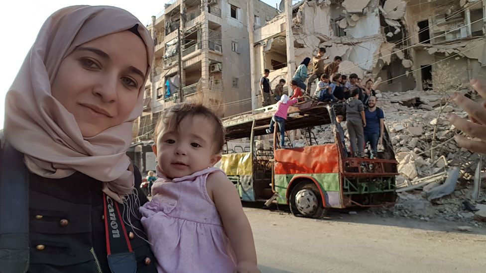 For Sama is one of a number of films focusing on the devastating impact of the Syrian civil war that has gained international attention (Credit: Channel 4 News/ITN productions)