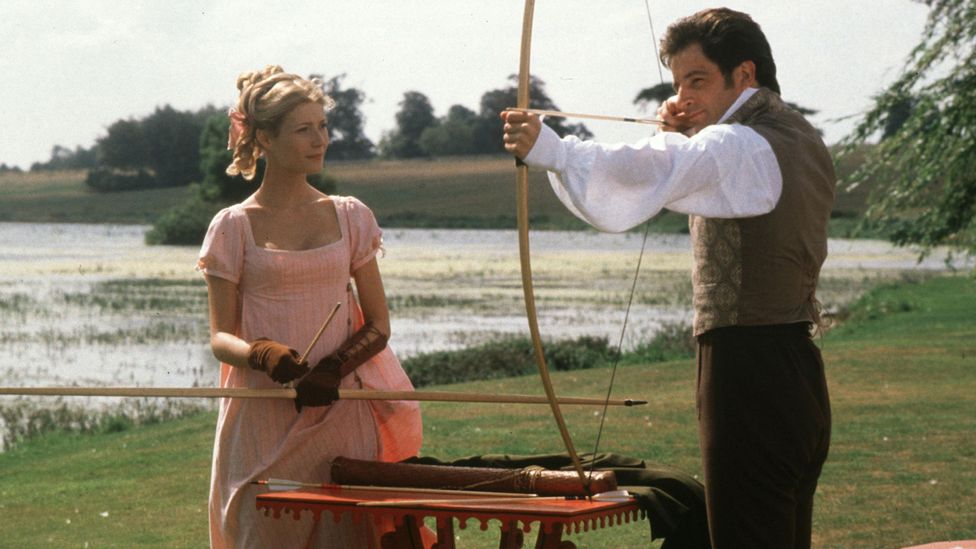 Glossy Austen adaptations such as 1997’s Emma with Gwyneth Paltrow have been hits – but her writing is much more steely than these often suggest (Credit: Alamy)