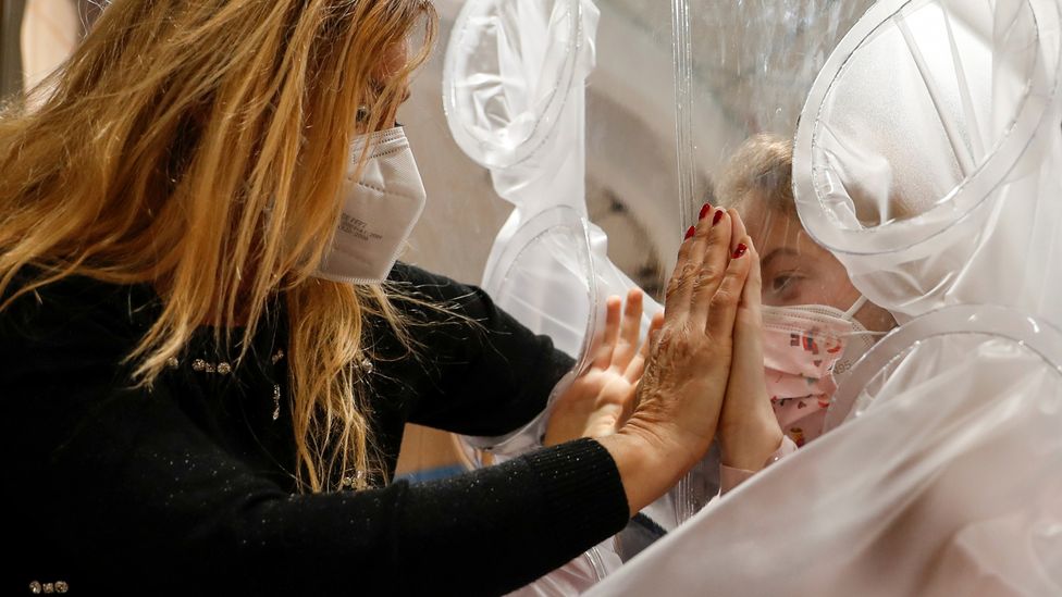 The normal ways we cope with illness, death and grief have been totally disrupted by the pandemic (Credit: Yara Nadi/Reuters) The normal ways we cope with illness, death and grief have been totally disrupted by the pandemic (Credit: Yara Nadi/Reuters)