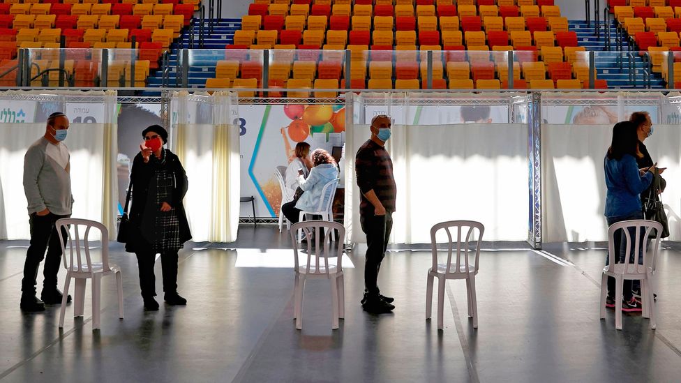 Israel had already vaccinated more than half of its citizens by the end of January, making it a useful place to study how the vaccines affect transmission (Credit: Getty Images)