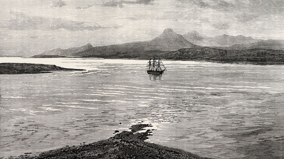 The voyage took HMS Challenger to some of the most isolated islands in the world, such as Kerguelen (Credit: Universal History Archive/Getty Images)