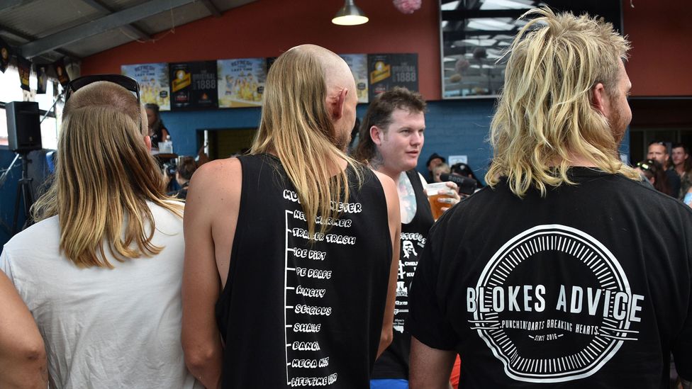 In Australia, mullet devotees gather annually to celebrate their locks (Credit: Getty Images)
