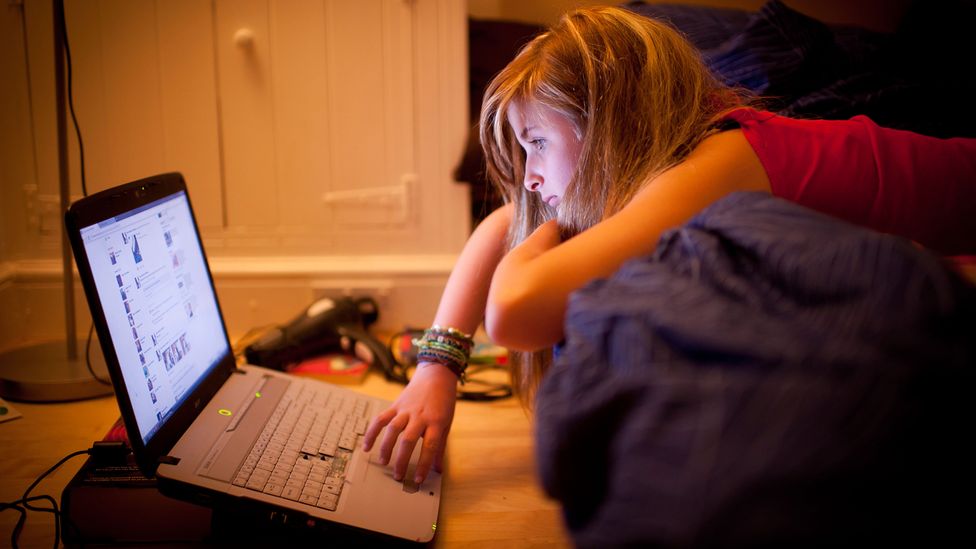 Studying and doing homework from bed is bad, too, and working on a bed while lying on your stomach can be especially bad for your body (Credit: Alamy)