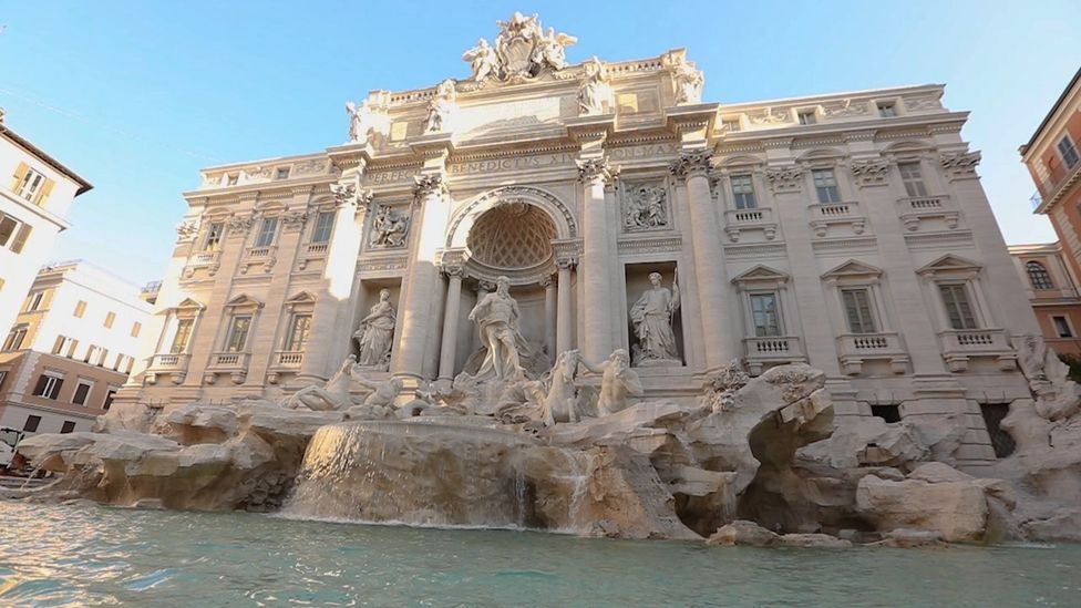 Rome's Trevi Fountain was designed by Italian architect Nicola Salvi (Credit: MPstudio/Getty Images)