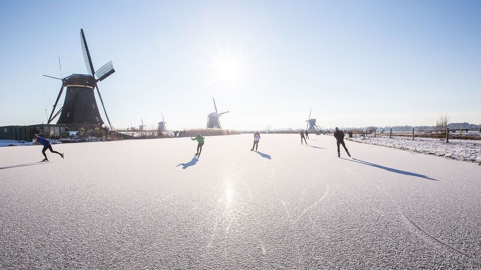 City or country, the Dutch will find a way to skate (Credit: Bas van Oort)