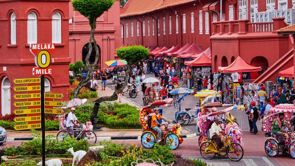 Malacca, once an important trading hub on the spice route, has a history of embracing new languages and cultures (Credit: Tuul & Bruno Morandi/Getty Images)