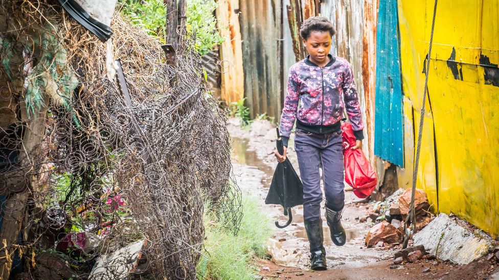 South Africa has adopted the right, yet there remains an "implementation gap", with persistent environmental issues such as pollution (Credit: Alamy)