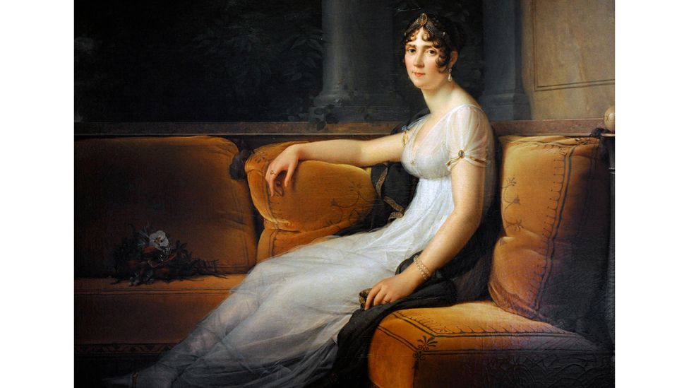 Dhaka muslin was a favourite of Joséphine Bonaparte, the first wife of Napoleon, who owned several dresses inspired by the classical era (Credit: Alamy)